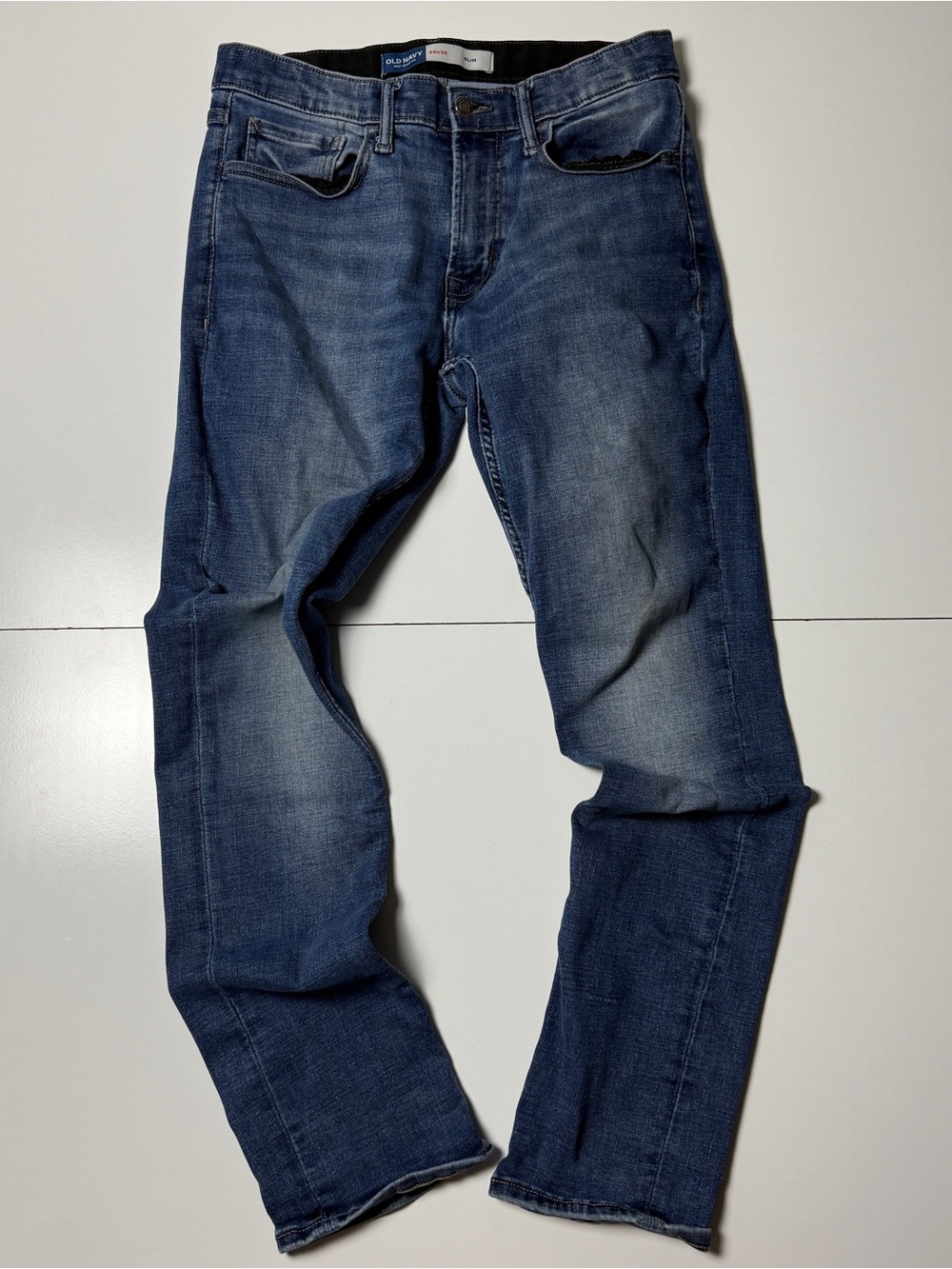 Old Navy 360 Stretch Slim Fit Jeans Men's 30x30 Medium Wash Denim Flex Denim
